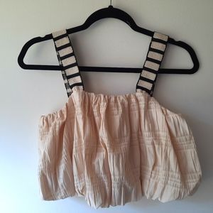 Zara stretchy crop tank top